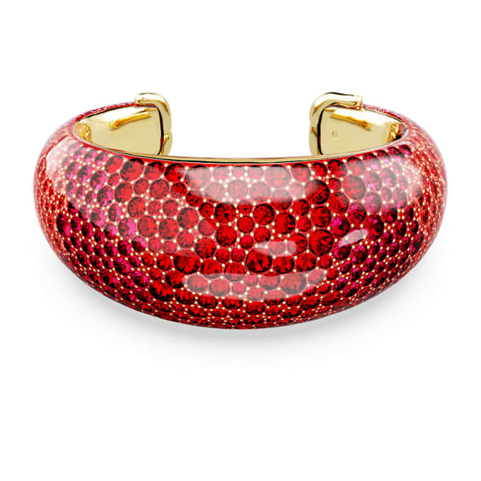 Brazalete Idyllia rojo, chapado en tono dorado Brazalete Idyllia rojo, chapado en tono dorado
