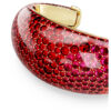Brazalete Idyllia rojo, chapado en tono dorado Brazalete Idyllia rojo, chapado en tono dorado