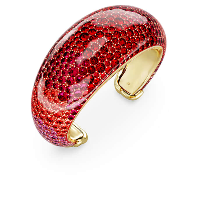 Brazalete Idyllia rojo, chapado en tono dorado Brazalete Idyllia rojo, chapado en tono dorado