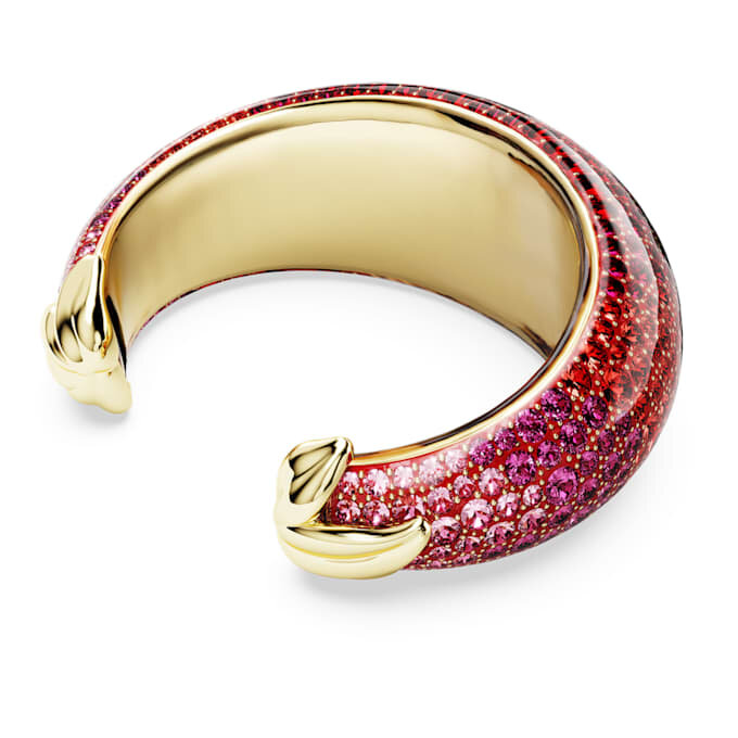Brazalete Idyllia rojo, chapado en tono dorado Brazalete Idyllia rojo, chapado en tono dorado