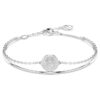 Brazalete Sublima blanco, chapado en rodio Brazalete Sublima blanco, chapado en rodio