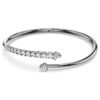 Brazalete Sublima blanco, chapado en rutenio Brazalete Sublima blanco, chapado en rutenio