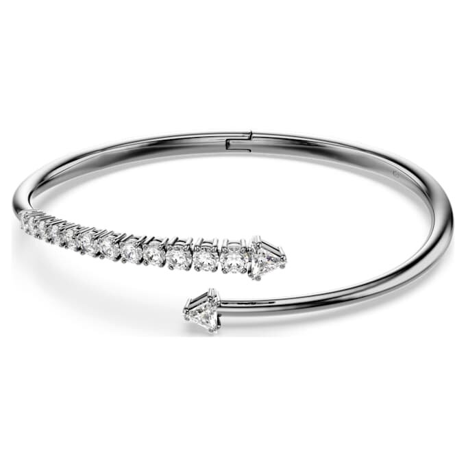 Brazalete Sublima blanco, chapado en rutenio Brazalete Sublima blanco, chapado en rutenio