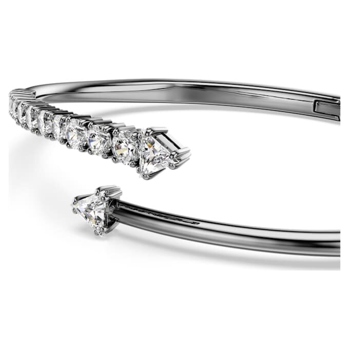 Brazalete Sublima blanco, chapado en rutenio Brazalete Sublima blanco, chapado en rutenio