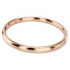 Brazalete Sublima con pavé de nieve, blanco, chapado en tono oro rosa Brazalete Sublima con pavé de nieve, blanco, chapado en tono oro rosa