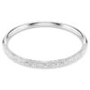 Brazalete Sublima Snow Pavé, blanco, chapado en rodio Brazalete Sublima Snow Pavé, blanco, chapado en rodio