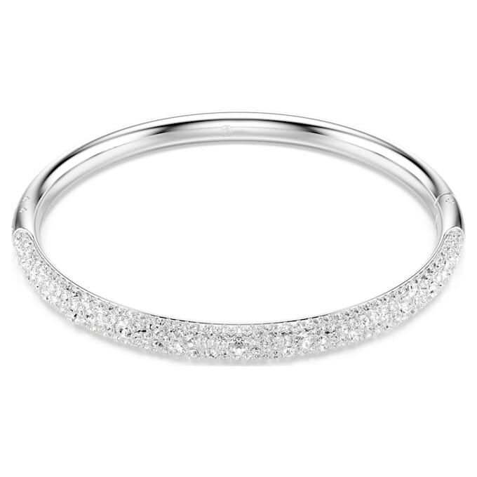 Brazalete Sublima Snow Pavé, blanco, chapado en rodio Brazalete Sublima Snow Pavé, blanco, chapado en rodio