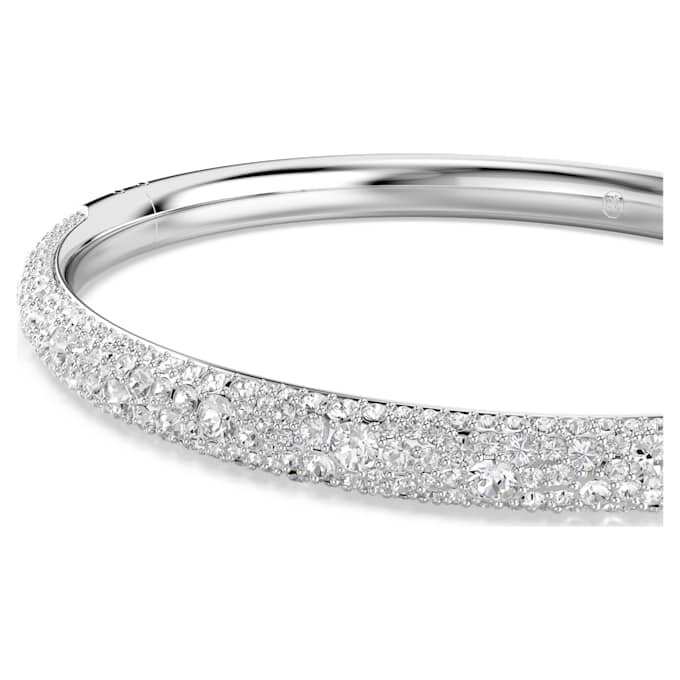 Brazalete Sublima Snow Pavé, blanco, chapado en rodio Brazalete Sublima Snow Pavé, blanco, chapado en rodio