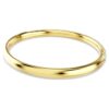 Brazalete Sublima Snow Pavé, tono dorado, chapado en tono dorado