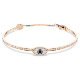 Brazalete Symbolica Eye, multicolor, chapado en tono oro rosa