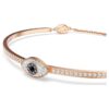 Brazalete Symbolica Eye, multicolor, chapado en tono oro rosa Brazalete Symbolica Eye, multicolor, chapado en tono oro rosa