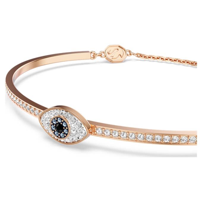Brazalete Symbolica Eye, multicolor, chapado en tono oro rosa Brazalete Symbolica Eye, multicolor, chapado en tono oro rosa