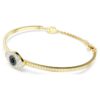 Brazalete Symbolica «Ojo del mal», azul, chapado en tono dorado