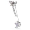 Broche Ariana Grande x Swarovski con cortes mixtos, libélula, multicolor, chapado en rodio Broche Ariana Grande x Swarovski con cortes mixtos, libélula, multicolor, chapado en rodio