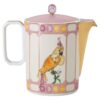 Cafetera Idyllia de porcelana, motivo de cristal, pájaro, multicolor Cafetera Idyllia de porcelana, motivo de cristal, pájaro, multicolor