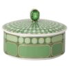 Caja Signum de porcelana, verde Caja Signum de porcelana, verde