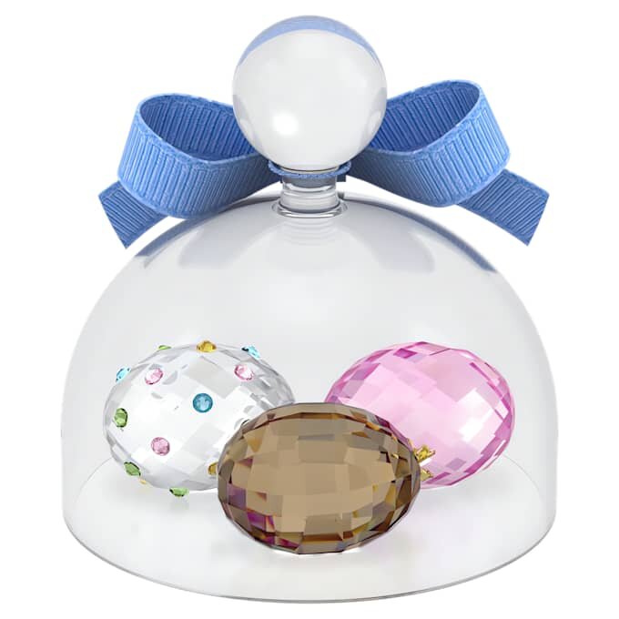 Campana de cristal con huevos Idyllia Campana de cristal con huevos Idyllia