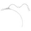 Colgante Ariana Grande x Swarovski con cortes mixtos, corazón, blanco, chapado en rodio Colgante Ariana Grande x Swarovski con cortes mixtos, corazón, blanco, chapado en rodio
