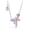 Colgante Ariana Grande X Swarovski con cortes mixtos, libélula, multicolor, chapado en rodio Colgante Ariana Grande X Swarovski con cortes mixtos, libélula, multicolor, chapado en rodio