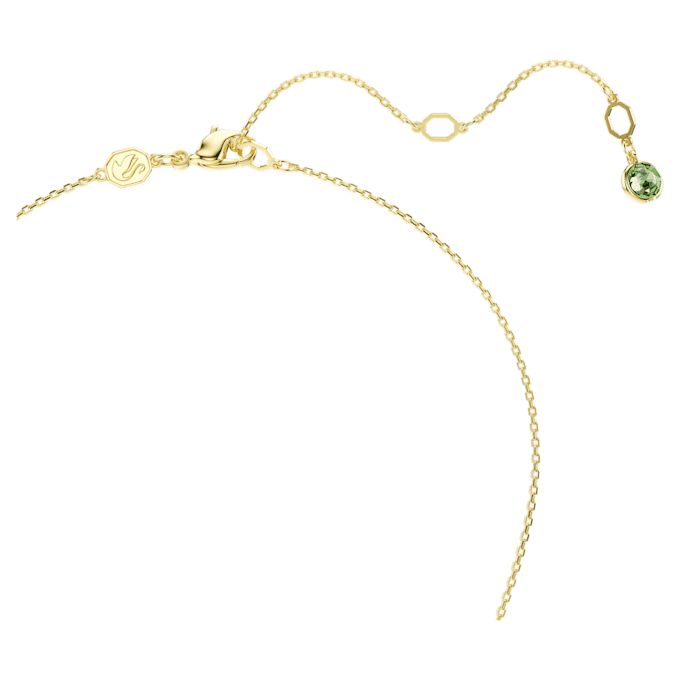 Colgante Chroma con corte cojín, multicolor, chapado en tono dorado Colgante Chroma con corte cojín, multicolor, chapado en tono dorado