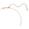 Colgante Constella con pavé, corte redondo, blanco, chapado en tono oro rosa Colgante Constella con pavé, corte redondo, blanco, chapado en tono oro rosa