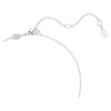 Colgante de cisne con cortes mixtos, cisne, blanco Colgante de cisne con cortes mixtos, cisne, blanco