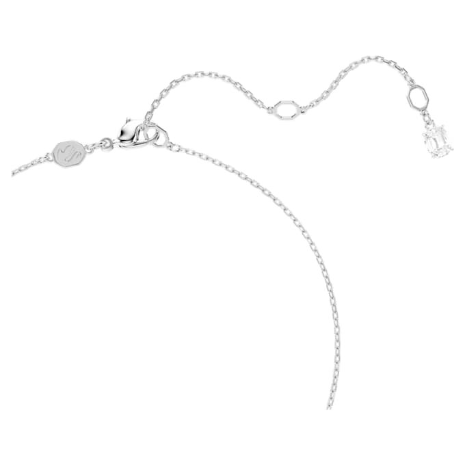 Colgante de cisne con cortes mixtos, cisne, blanco Colgante de cisne con cortes mixtos, cisne, blanco