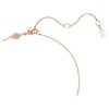 Colgante de cisne con cortes mixtos, cisne, rosa