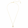 Colgante de serpiente con perla de cristal, cortes mixtos, Año de la Serpiente, blanco, chapado en tono dorado Colgante de serpiente con perla de cristal, cortes mixtos, Año de la Serpiente, blanco, chapado en tono dorado
