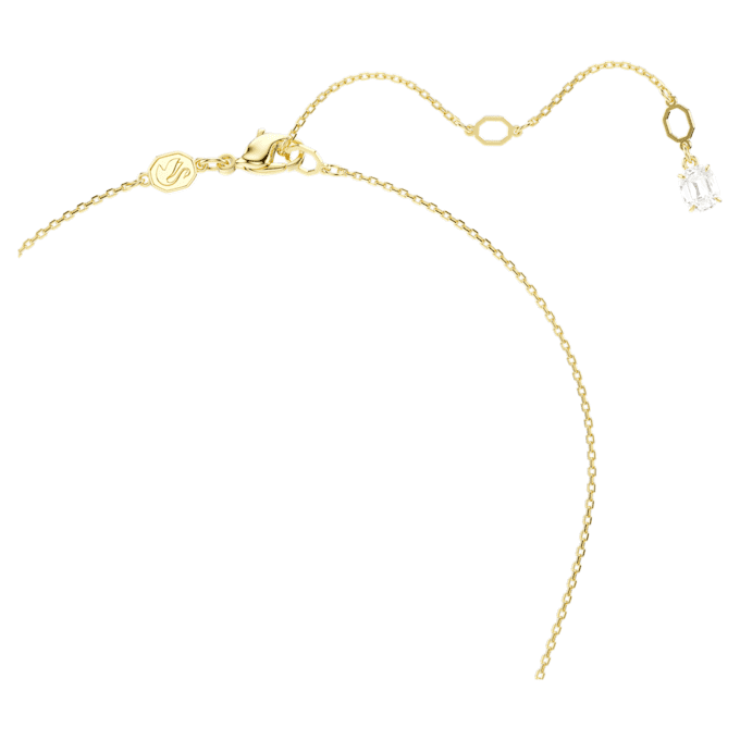 Colgante de serpiente con perla de cristal, cortes mixtos, Año de la Serpiente, blanco, chapado en tono dorado Colgante de serpiente con perla de cristal, cortes mixtos, Año de la Serpiente, blanco, chapado en tono dorado