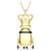 Colgante del Rey Bob de los Minions con pavé, multicolor, chapado en tono dorado Colgante del Rey Bob de los Minions con pavé, multicolor, chapado en tono dorado