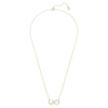 Colgante Eternity con diamantes cultivados en laboratorio de 0,35 ct en total, formas mixtas, oro amarillo de 14K Colgante Eternity con diamantes cultivados en laboratorio de 0,35 ct en total, formas mixtas, oro amarillo de 14K