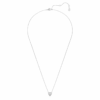 Colgante Eternity con diamantes cultivados en laboratorio de 0,5 ct en total, forma de corazón, plata esterlina Colgante Eternity con diamantes cultivados en laboratorio de 0,5 ct en total, forma de corazón, plata esterlina