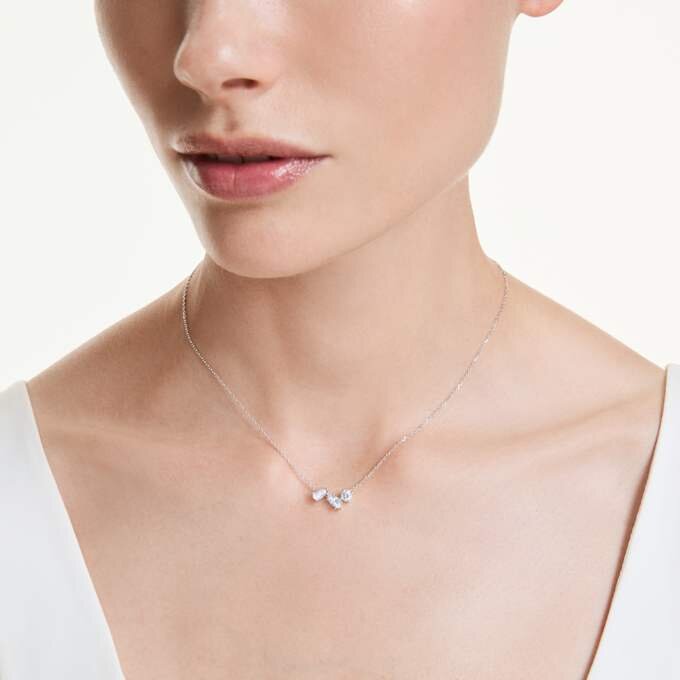 Colgante Galaxy con diamantes cultivados en laboratorio, 0,82 ct en total, formas mixtas, plata esterlina Colgante Galaxy con diamantes cultivados en laboratorio, 0,82 ct en total, formas mixtas, plata esterlina