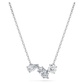 Colgante Galaxy con diamantes cultivados en laboratorio, 0,82 ct en total, formas mixtas, plata esterlina