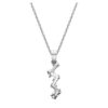 Colgante Galaxy con diamantes cultivados en laboratorio de 0,9 ct en total, formas mixtas, oro blanco de 14K Colgante Galaxy con diamantes cultivados en laboratorio de 0,9 ct en total, formas mixtas, oro blanco de 14K