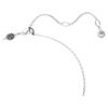 Colgante Hyperbola con pavé, Infinity, blanco, chapado en rodio Colgante Hyperbola con pavé, Infinity, blanco, chapado en rodio