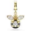 Colgante Idyllia con cortes mixtos, abeja, multicolor, chapado en tono dorado Colgante Idyllia con cortes mixtos, abeja, multicolor, chapado en tono dorado