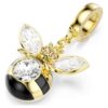Colgante Idyllia con cortes mixtos, abeja, multicolor, chapado en tono dorado Colgante Idyllia con cortes mixtos, abeja, multicolor, chapado en tono dorado