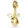Colgante Idyllia con cortes mixtos, abeja, multicolor, chapado en tono dorado Colgante Idyllia con cortes mixtos, abeja, multicolor, chapado en tono dorado
