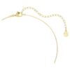Colgante Idyllia con cortes mixtos, corazón, llave, rosa, chapado en tono dorado Colgante Idyllia con cortes mixtos, corazón, llave, rosa, chapado en tono dorado