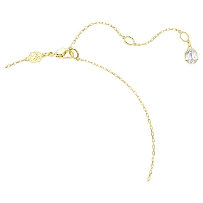 Colgante Idyllia con cortes mixtos, pavé, mariposa, multicolor, chapado en tono dorado Colgante Idyllia con cortes mixtos, pavé, mariposa, multicolor, chapado en tono dorado