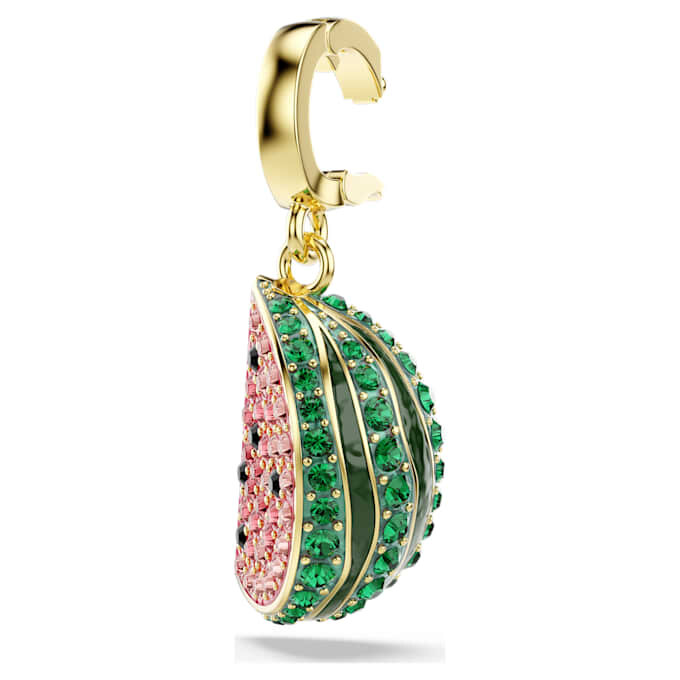 Colgante Idyllia con cortes mixtos, sandía, multicolor, chapado en tono dorado Colgante Idyllia con cortes mixtos, sandía, multicolor, chapado en tono dorado