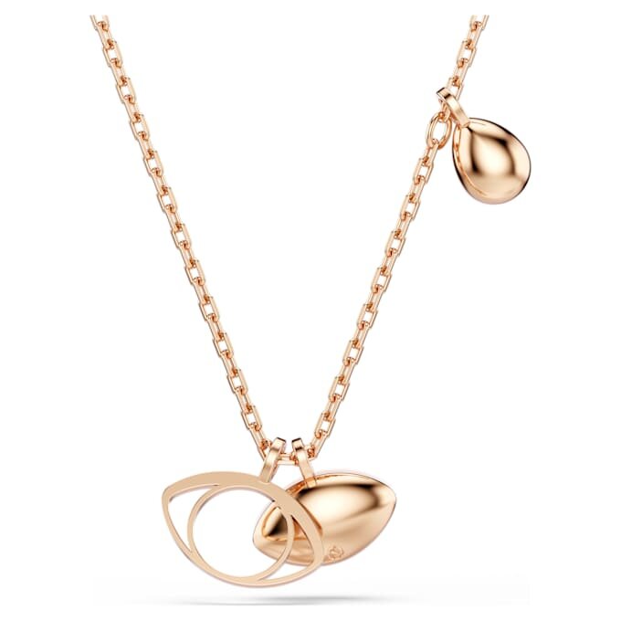 Colgante «Ojo» de Symbolica, multicolor, chapado en tono oro rosa Colgante «Ojo» de Symbolica, multicolor, chapado en tono oro rosa