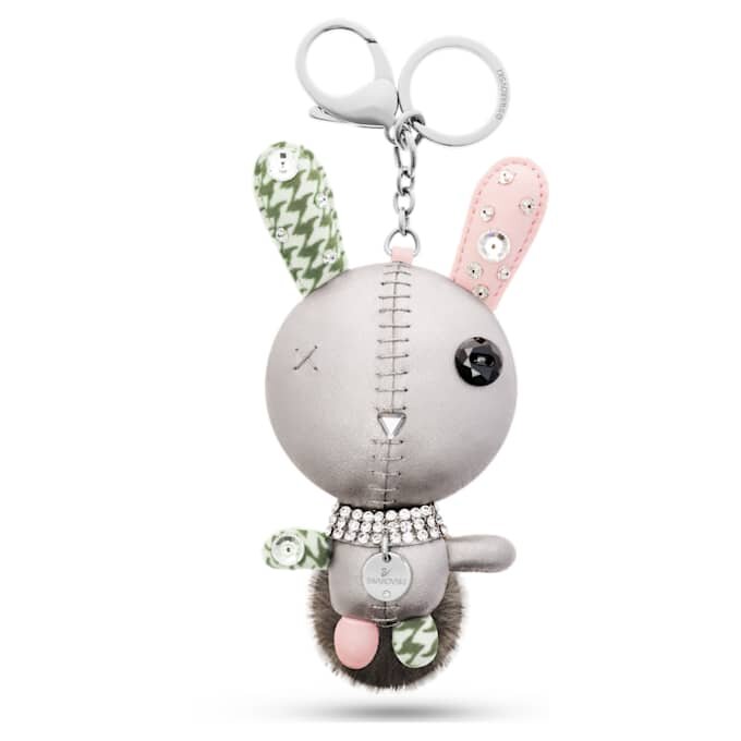 Colgante para bolso Mathilde Rabbit, gris, acero inoxidable Colgante para bolso Mathilde Rabbit, gris, acero inoxidable