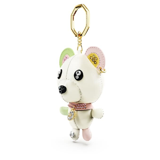 Colgante para bolso Teddy Bear, multicolor, chapado en tono dorado Colgante para bolso Teddy Bear, multicolor, chapado en tono dorado