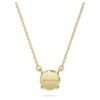Colgante solitario Eternity con diamantes cultivados en laboratorio, 1 Ct Tw, forma redonda, oro amarillo de 14K Colgante solitario Eternity con diamantes cultivados en laboratorio, 1 Ct Tw, forma redonda, oro amarillo de 14K