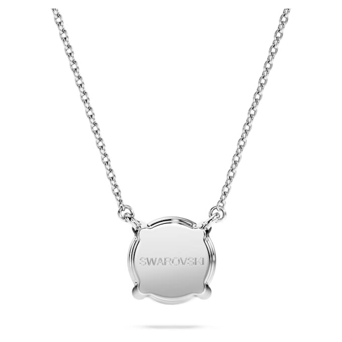 Colgante solitario Eternity con diamantes cultivados en laboratorio de 2 ct en total, forma redonda, oro blanco de 14K Colgante solitario Eternity con diamantes cultivados en laboratorio de 2 ct en total, forma redonda, oro blanco de 14K