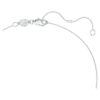 Colgante solitario Eternity Halo con diamantes cultivados en laboratorio, 1 Ct Tw, forma redonda, oro blanco de 14K Colgante solitario Eternity Halo con diamantes cultivados en laboratorio, 1 Ct Tw, forma redonda, oro blanco de 14K