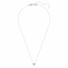 Colgante solitario Eternity Halo con diamantes cultivados en laboratorio de 0,23 ct en total, forma redonda, plata esterlina Colgante solitario Eternity Halo con diamantes cultivados en laboratorio de 0,23 ct en total, forma redonda, plata esterlina